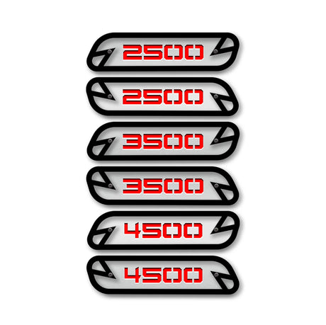 2500, 3500 or 4500 Hood Emblem Replacements - Fits 2019-2025 Ram® 2500, 3500, 4500 - Fully Customizable, LED