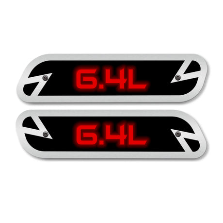 6.4L HEmblem Replacements - Fits 2019-2025 Ram® 2500, 3500, 4500 - Fully Customizable, LED