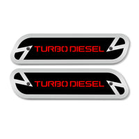 Turbo Diesel Hood Emblem Replacements - Fits 2019-2025 Ram® 2500, 3500, 4500 - Fully Customizable, LED