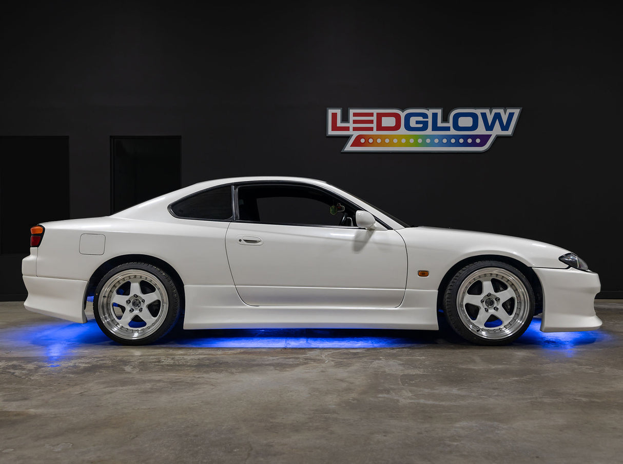 Blue LED Flexible Slimline Car Underbody Lighting Kit