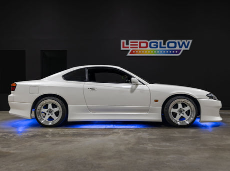 Blue LED Flexible Slimline Car Underbody Lighting Kit