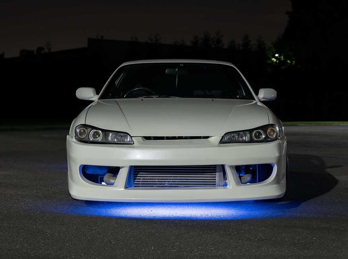 Blue LED Flexible Slimline Car Underbody Lighting Kit