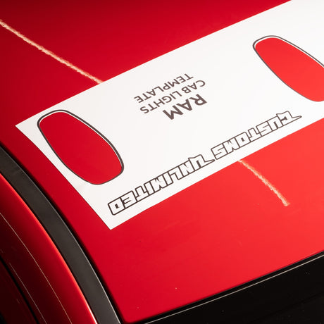 Customs Unlimited 19-25 RAM 2500+ Cab Light Template - Fresh Install Only