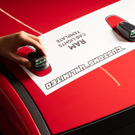 Customs Unlimited 19-25 RAM 2500+ Cab Light Template - Fresh Install Only