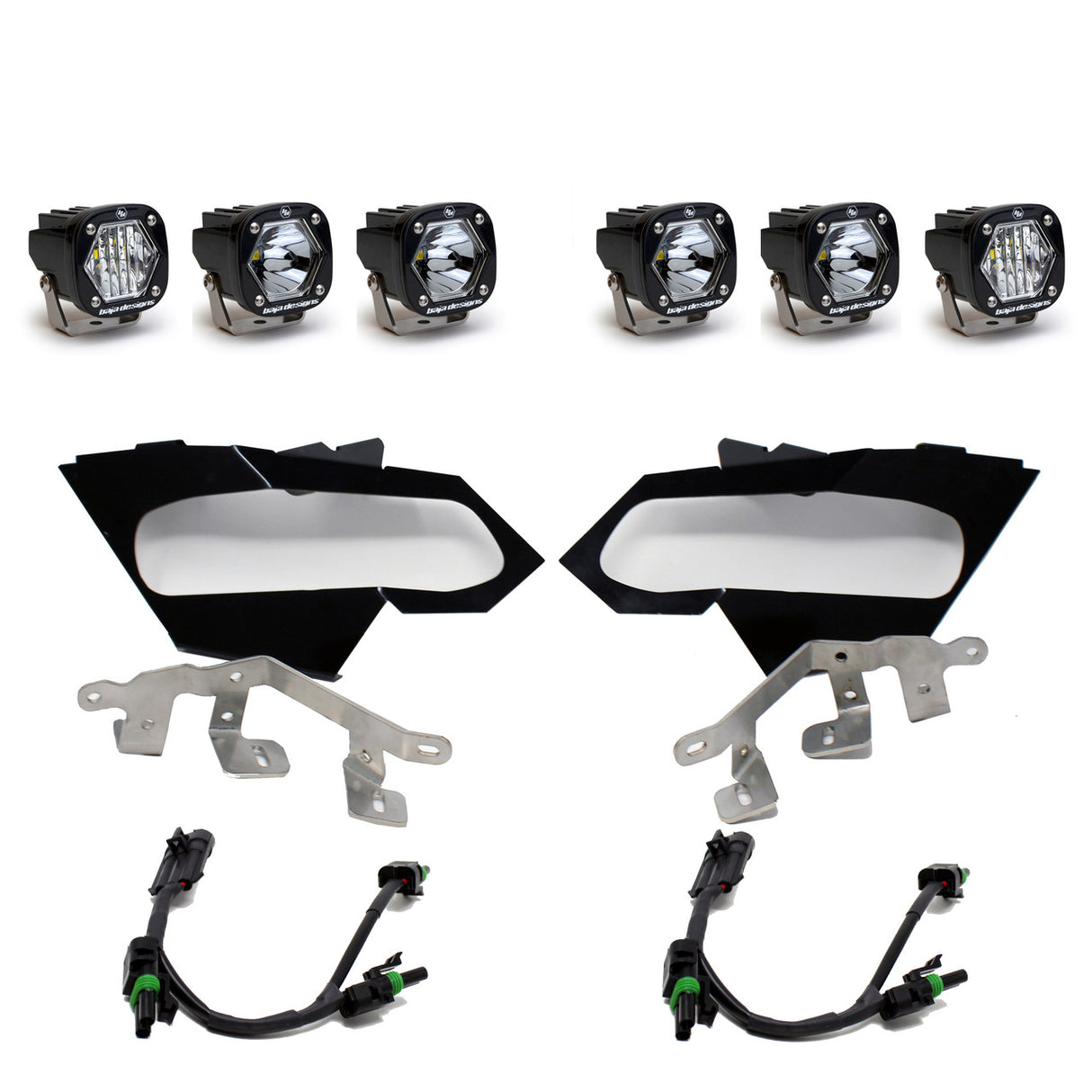 CAN-AM 2017-24 MAVERICK X3 TRIPLE LED HEADLIGHT KIT