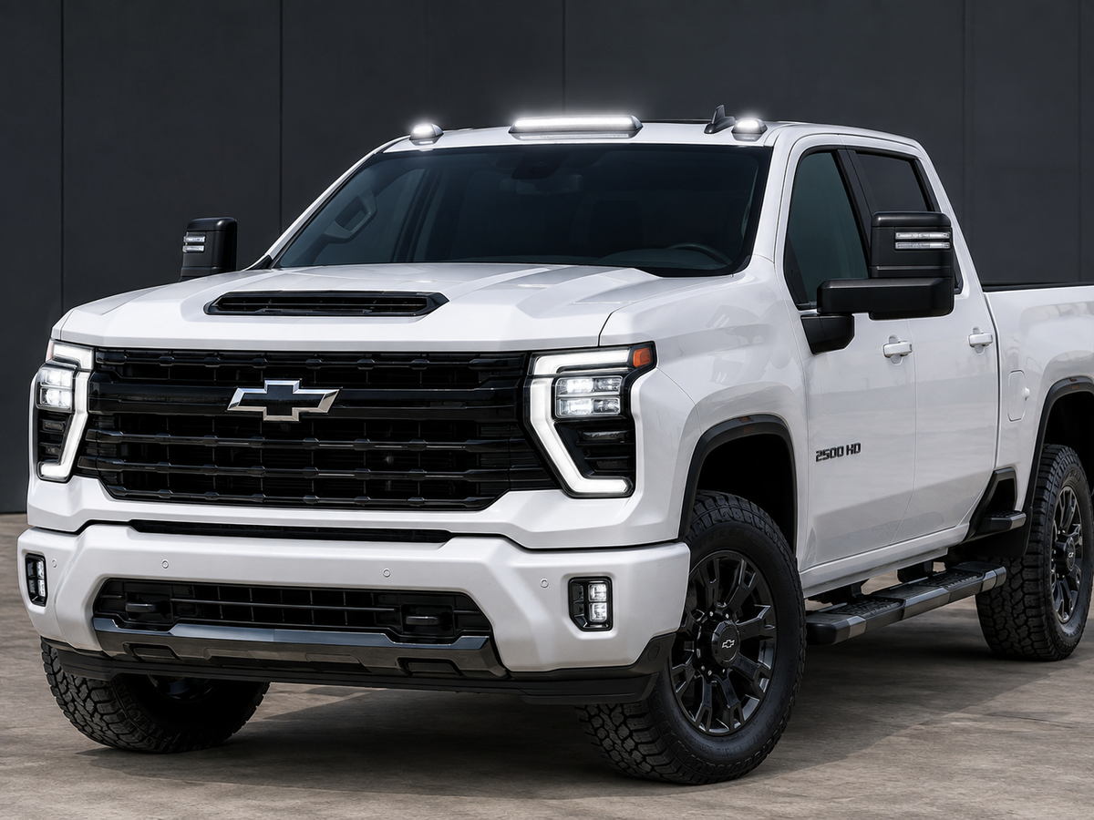 LED Cab Roof Lights for 2020–2026 Chevy Silverado & GMC Sierra 2500HD/3500HD