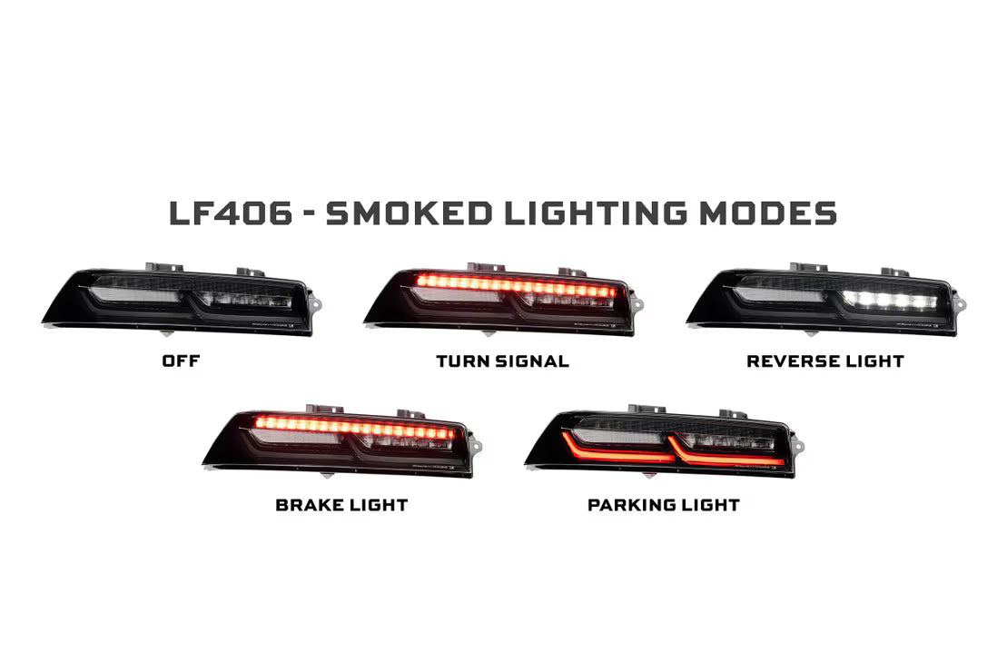 Chevrolet Camaro (14-15) XB LED Tail Lights (Smoked)
