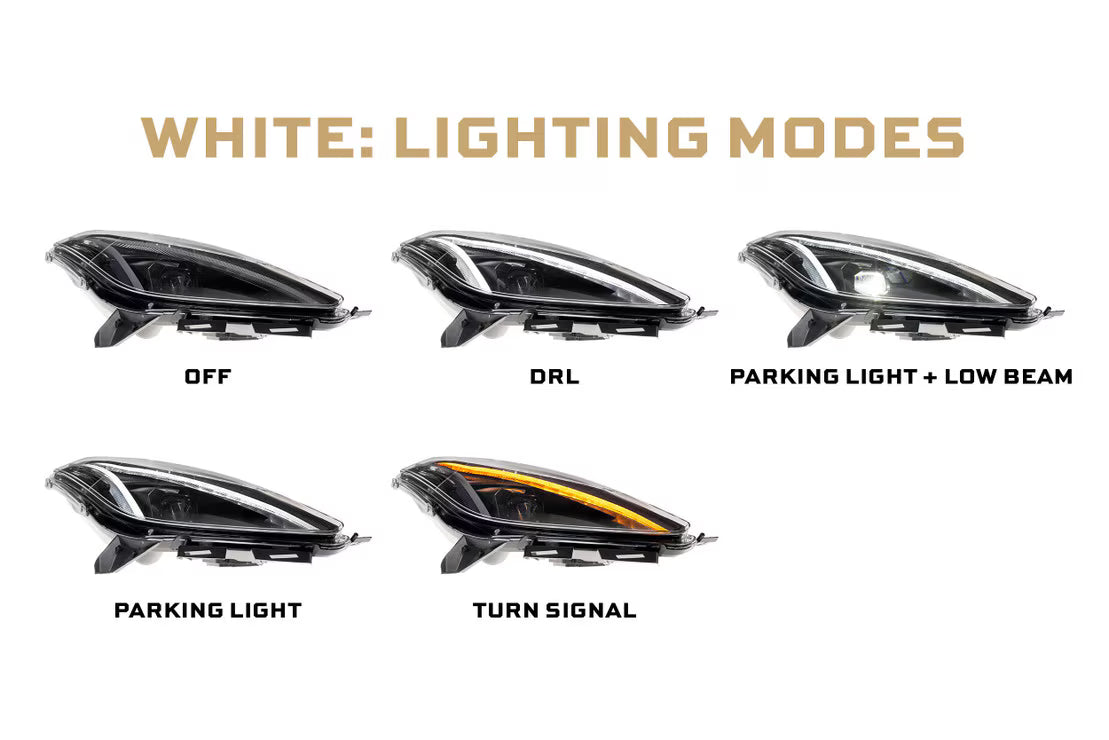Chevrolet Corvette C7 (14-19) XB LED Headlights (Gen II)