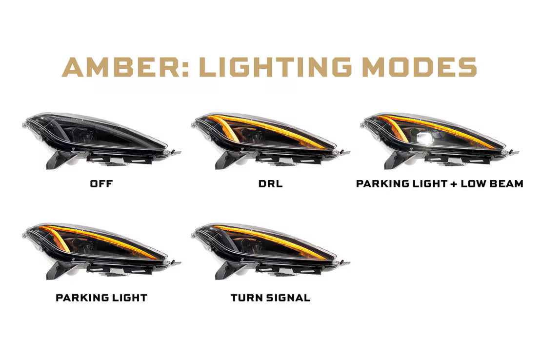 Chevrolet Corvette C7 (14-19) XB LED Headlights (Gen II)