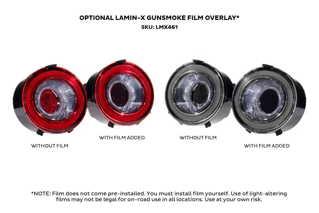 Chevrolet Corvette (05-13) XB LED Tail Lights (Smoked)