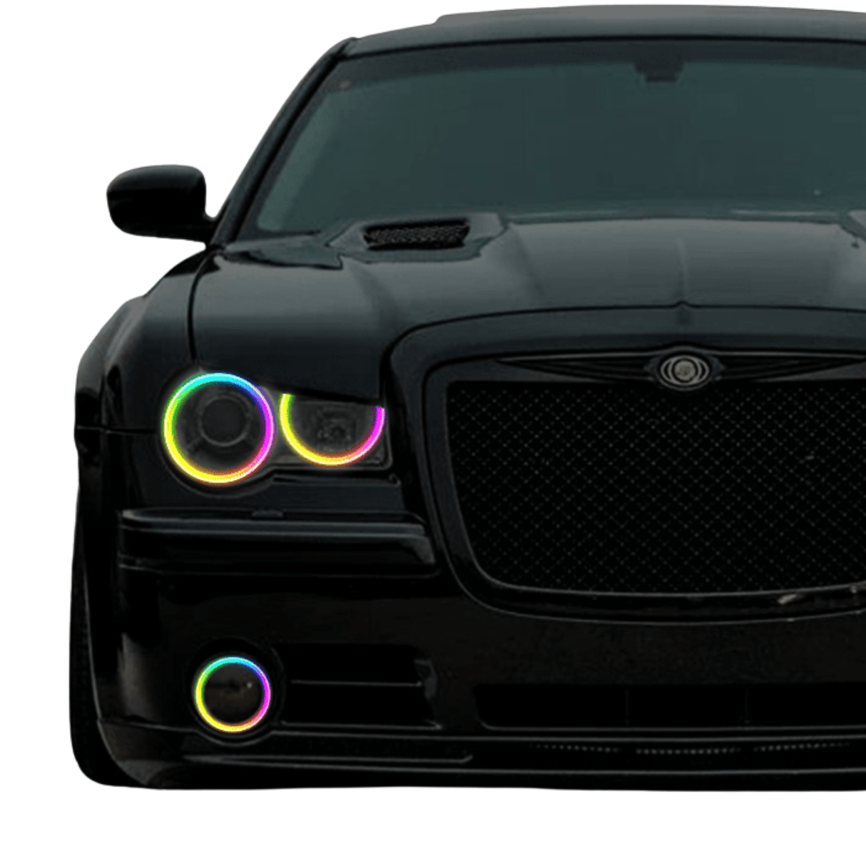 Chrysler 300C/SRT Headlight Multicolor Halo Kit (2005-2010)