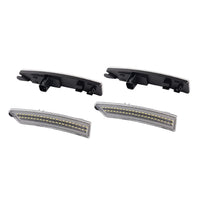 Clear white LED side marker lights for 2024–2026 Mustang S650 by Auto Addict USA