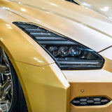 09-25 Nissan GT-R NOVA-Series LED Projector Headlights Black