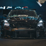 09-25 Nissan GT-R NOVA-Series LED Projector Headlights Black