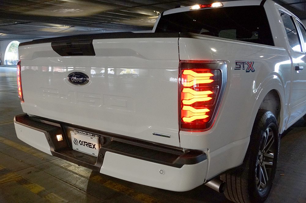 21-23 Ford F150 LUXX-Series LED Tail Lights Alpha-Black