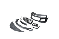 2010-2015 Chevy Camaro ZL1 1LE Track Package Front Bumper Conversion 11pcs Full Kit Flat BLK Body Kit