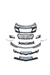 2019-2025 Chevy Camaro ZL1 Front Bumper Conversion 9pcs Full Kit for RS Headlights