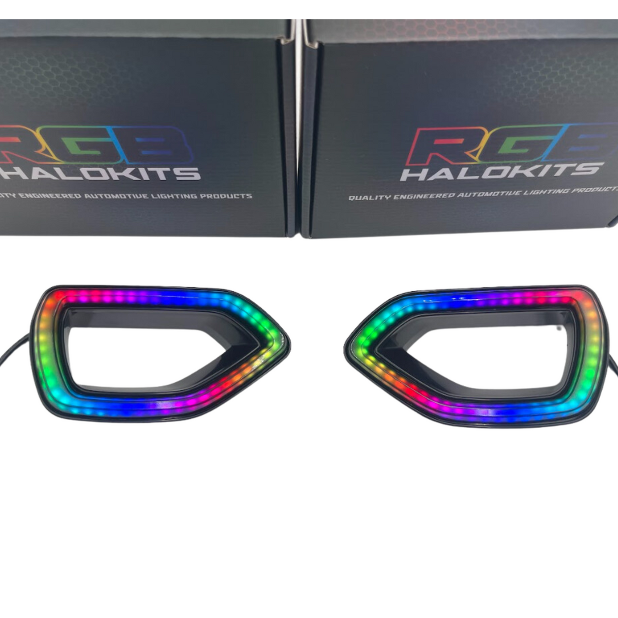 Dodge Charger Diffused Snorkel LED Accents (Multicolor Flow) 2015-2023