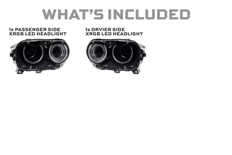 Dodge Challenger (15-23) XRGB LED Headlights