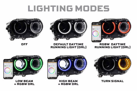 Dodge Challenger (15-23) XRGB LED Headlights