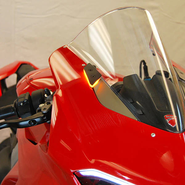 Ducati Panigale V2 Mirror Block Off Turn Signals (2020 - Present)