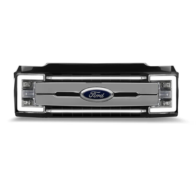2017-2019 Ford F-250/F-350/F-450/F-550 “Ghost” LED Grille Light Kit – KR,LARIAT,XLT, XL