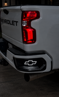 2020+ GM HD Illuminated Rear Bumper CornerStep Inserts