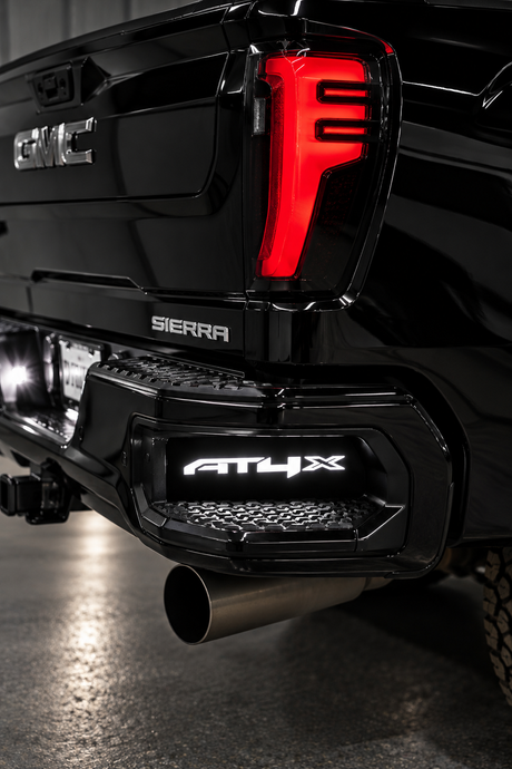 2020+ GM HD Illuminated Rear Bumper CornerStep Inserts