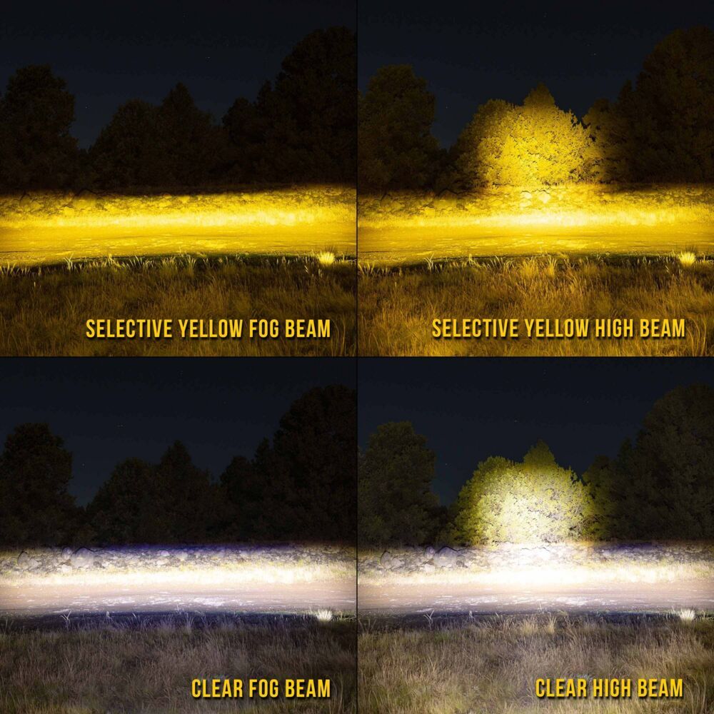 FLEX ERA® 3 Dual Mode SAE Fog LED Light Pods - 2-Light Master Kit