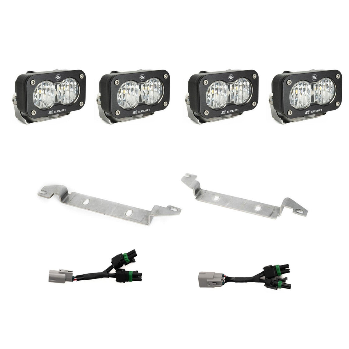 S2 Sport OEM Fog Light Replacement Kit - 2024-on Toyota Tacoma NOTE: TRD Pro/Trailhunter