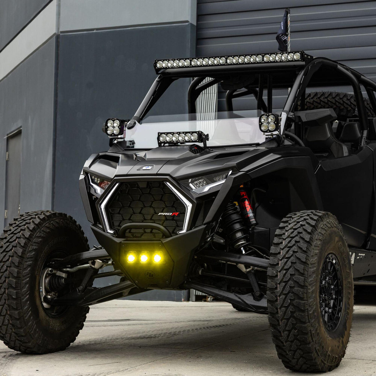 ONX6+ 10" LIGHT BAR HOOD MOUNT KIT - POLARIS 2025 RZR PRO-R; PRO-S; PRO-XP