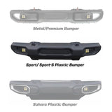 Jeep JL/JT Squadron-R Sport Fog Pocket Light Kit - Jeep 2020-2025 Gladiator; 2018-2025 Wrangler JL; NOTE: w/ OE Sport Bumper