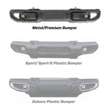 Jeep JL/JT Squadron-R Pro Fog Pocket Light Kit - Jeep 2020-2025 Gladiator; 2018-2025 Wrangler JL; NOTE: w/ OE Rubicon Bumper