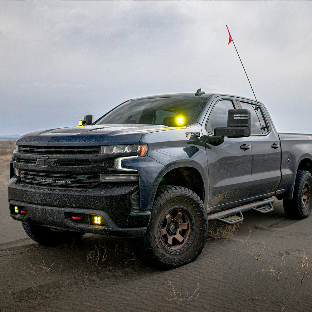 Chevy Squadron Sport Fog Pocket Light Kit - Chevy 2019-22 Silverado 1500 / 2020-22 2500HD/3500HD