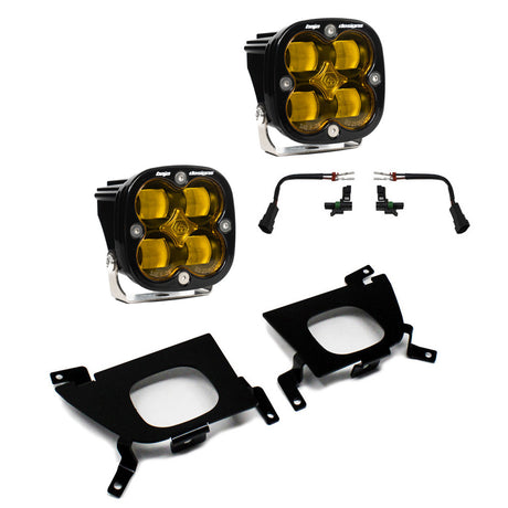 Chevy Squadron SAE Fog Pocket Light Kit - Chevy 2019-22 Silverado 1500 / 2020-22 2500HD/3500HD