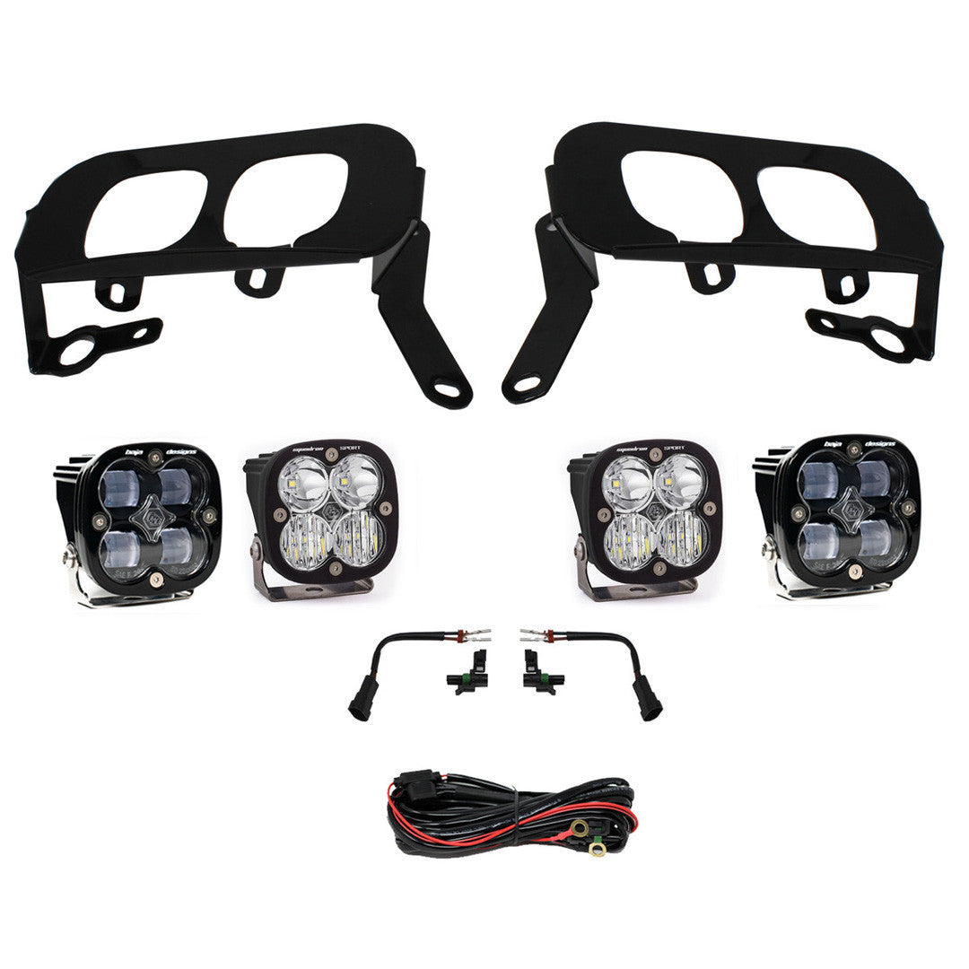 Squadron Sport/SAE Dual Fog Pocket Light Kit - 2014-15 Chevrolet Silverado 1500