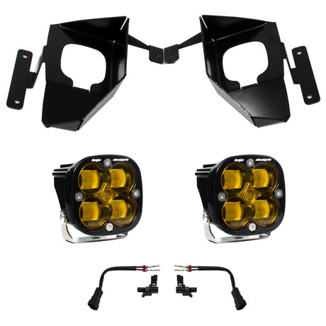 Chevy Squadron SAE Fog Pocket Light Kit - Chevy 2016-18 Silverado 1500
