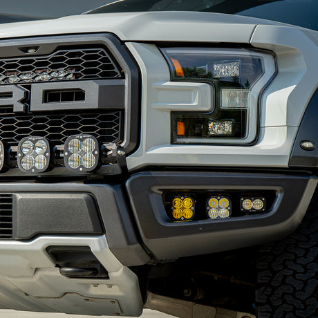 Ford Squadron/S2 Pro Fog Pocket Light Kit - Ford 2017-20 F-150; NOTE: Raptor