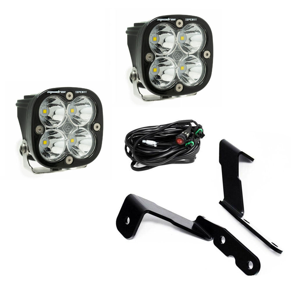 Chevy/GMC Squadron Sport A-Pillar Light Kit - Chevy/GMC 2007-13 Avalanche / Silverado/Sierra 1500/2500HD/3500HD {'07 New Body Style} / Tahoe / Yukon