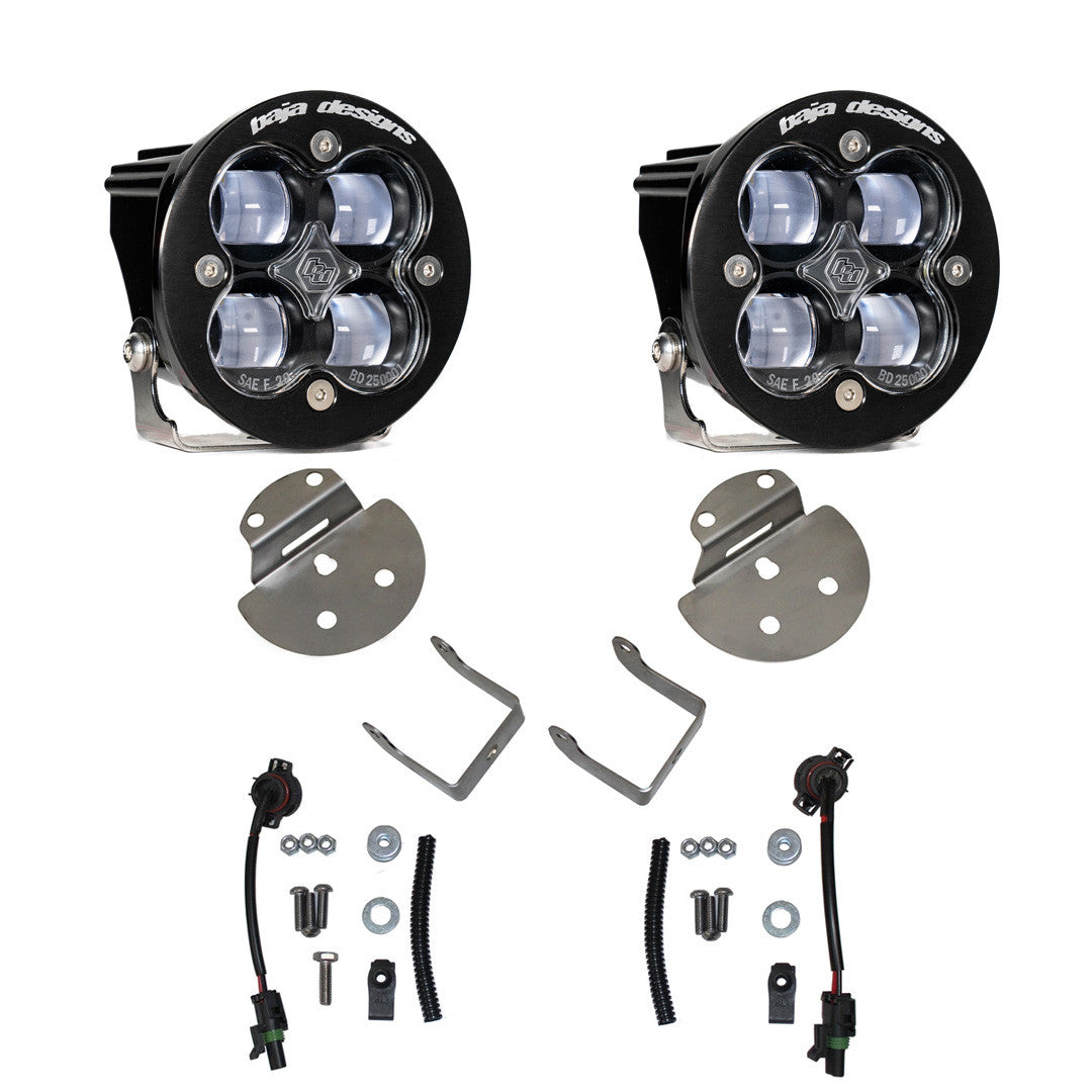Chevy/GMC Squadron SAE Fog Pocket Light Kit - Chevy/GMC 2015-19 Colorado/Canyon / Silverado/Sierra 2500/3500HD