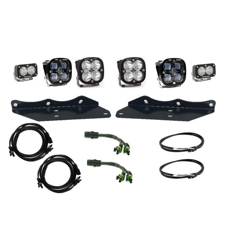 Ford Squadron SAE/S2 Fog Pocket Light Kit - Ford 2017-20 F-150; NOTE: Raptor