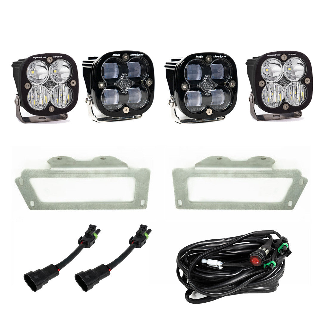 RAM Squadron SAE Fog Pocket Light Kit - RAM 2009-10 1500; RAM 2011-12 1500; 2010-18 2500/3500