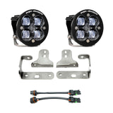Jeep JL/JT Squadron-R SAE Fog Pocket Light Kit - Jeep 2020-2025 Gladiator; 2018-2025 Wrangler JL; NOTE: w/ OE Sport Bumper