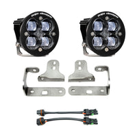 Jeep JL/JT Squadron-R SAE Fog Pocket Light Kit - Jeep 2020-2025 Gladiator; 2018-2025 Wrangler JL; NOTE: w/ OE Sport Bumper