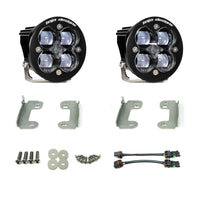 Jeep JL/JT Squadron-R SAE Fog Pocket Light Kit - Jeep 2020-2025 Gladiator; 2018-2025 Wrangler JL; NOTE: w/ OE Sahara Bumper