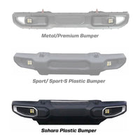 Jeep JL/JT Squadron-R SAE Fog Pocket Light Kit - Jeep 2020-2025 Gladiator; 2018-2025 Wrangler JL; NOTE: w/ OE Sahara Bumper