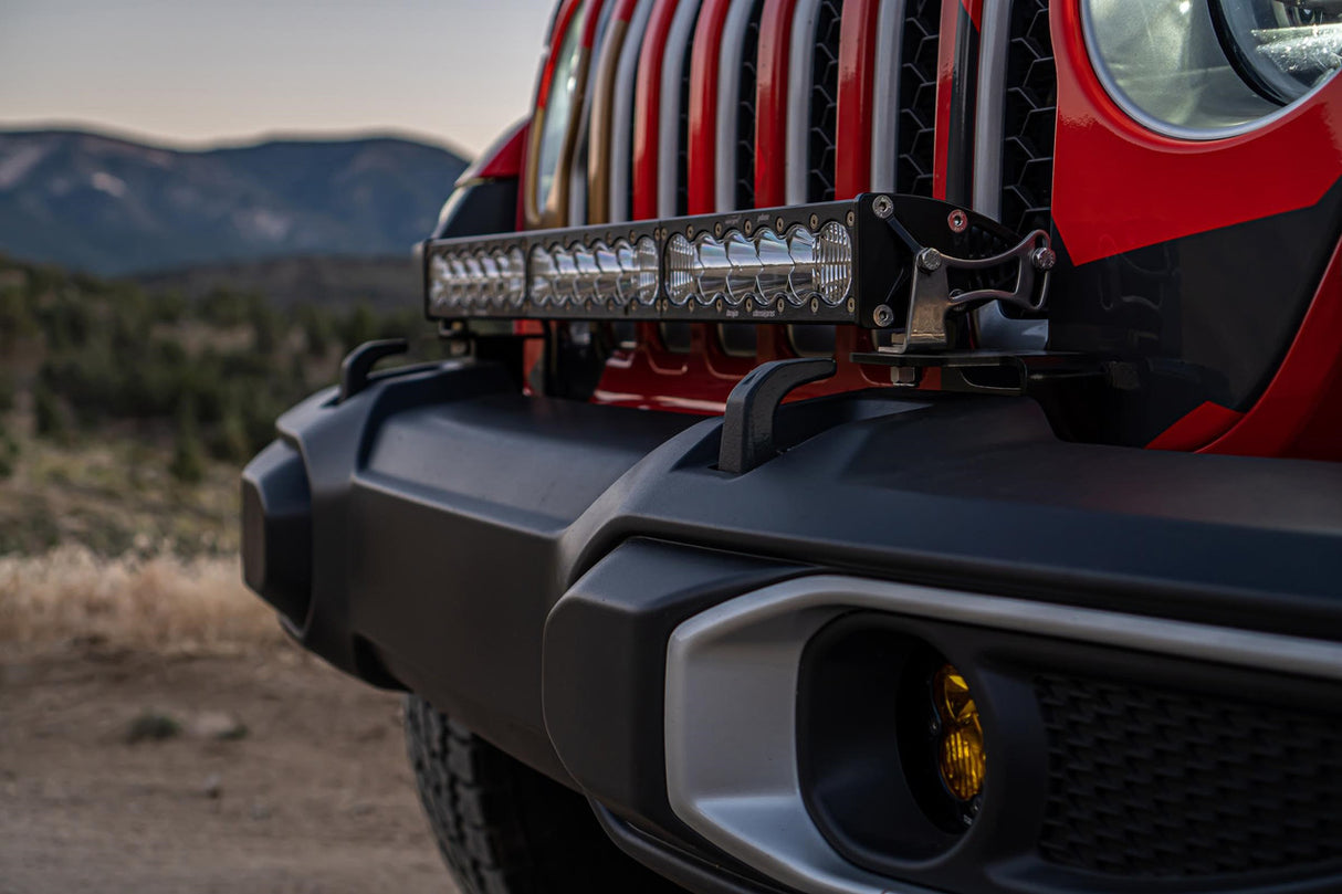 Jeep JL/JT OnX6+ 30 Inch Bumper Light Kit - Jeep 2020-2025 Gladiator; 2018-2025 Wrangler JL; NOTE: w/ OE Plastic Bumper
