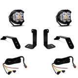 Jeep JL/JT LP4 Pro Bumper Light Kit - Jeep 2020-2025 Gladiator; 2018-2025 Wrangler JL; NOTE: w/ OE Plastic Bumper