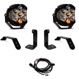 Jeep JL/JT LP6 Pro Bumper Light Kit - Jeep 2020-2025 Gladiator; 2018-2025 Wrangler JL; NOTE: w/ OE Plastic Bumper