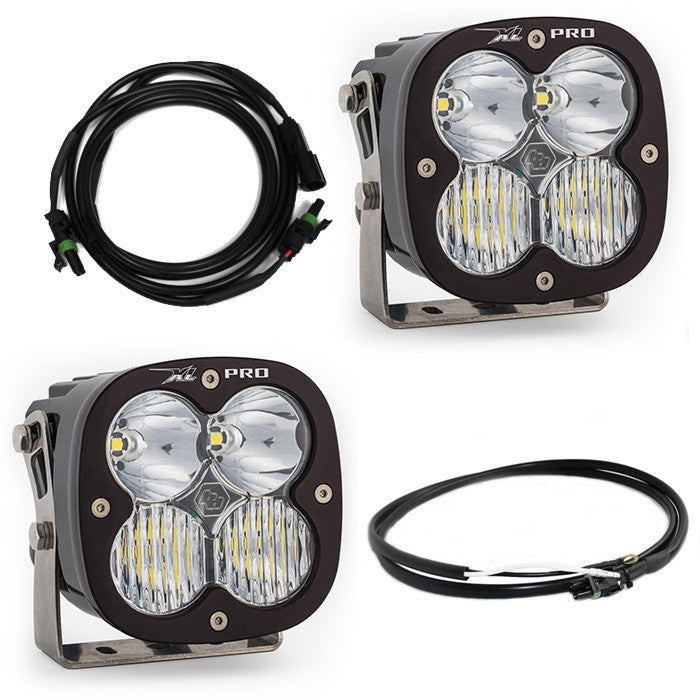 Jeep JL/JT XL Pro Bumper Light Kit - Jeep 2020-2025 Gladiator; 2018-2025 Wrangler JL; NOTE: w/ OE Steel Bumper